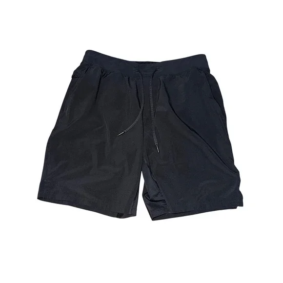 Lululemon T.H.E. Short Men Size L Black Lightweight Athletic Training Shorts - Picture 3 of 10